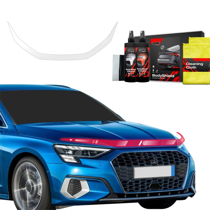 Folie de protectie PPF Transparenta Grizz Glass pentru caroserie, transparenta