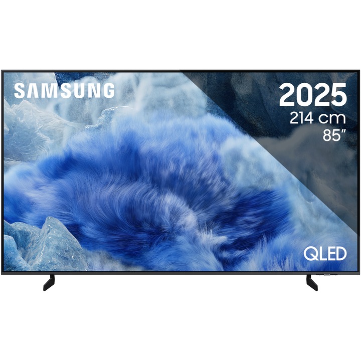 Телевизор SAMSUNG QLED 85Q8F, 85"(214 см), Smart, 4K Ultra HD, Клас E (Модел 2025)