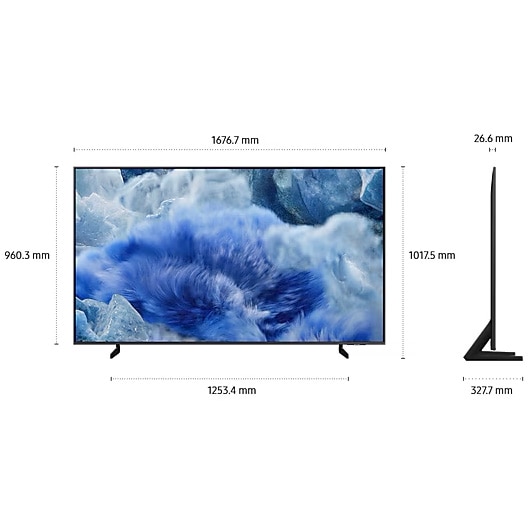 Televizor SAMSUNG QLED 75Q8F, 189 cm, Smart, 4K Ultra HD, Clasa D (Model 2025)