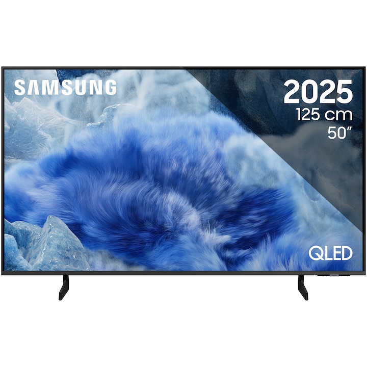 Телевизор SAMSUNG QLED 50Q8F, 50"(125 см), Smart, 4K Ultra HD, Клас E (Модел 2025)