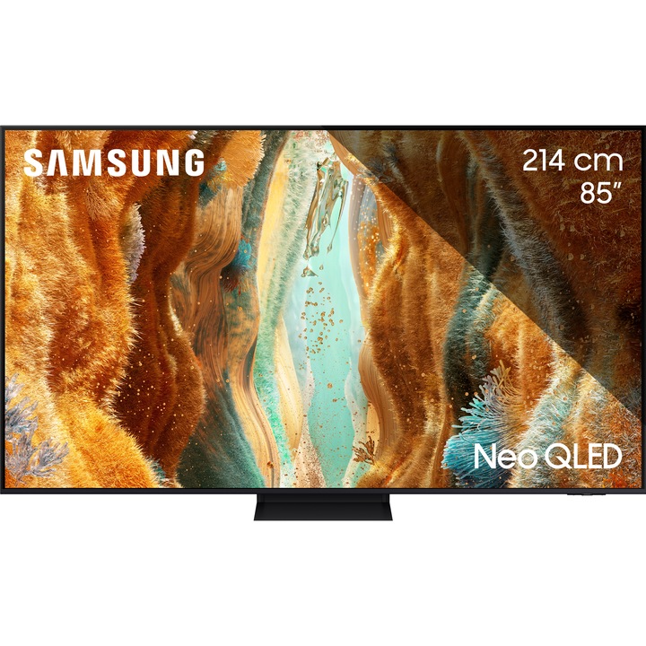 SAMSUNG 85QN70F Neo QLED televízió, 214 cm, Smart, 4K Ultra HD, 100 Hz, E energiaosztály (2025-ös modell)