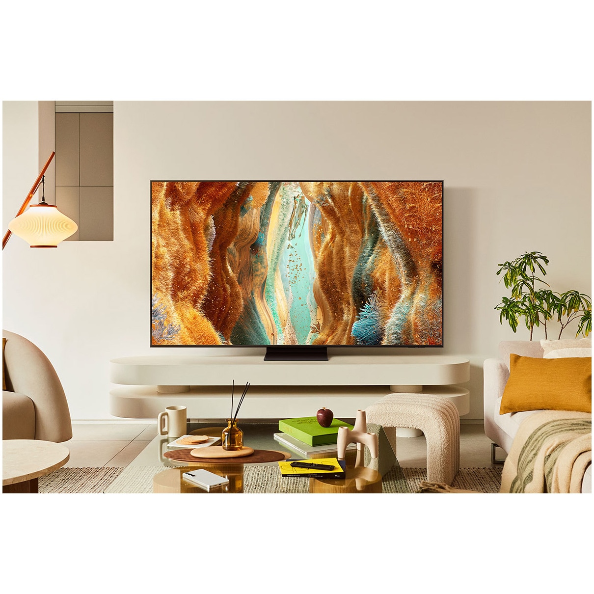 Televizor SAMSUNG Neo QLED 75QN70F, 189 cm, Smart, 4K Ultra HD, 100 Hz, Clasa D (Model 2025)