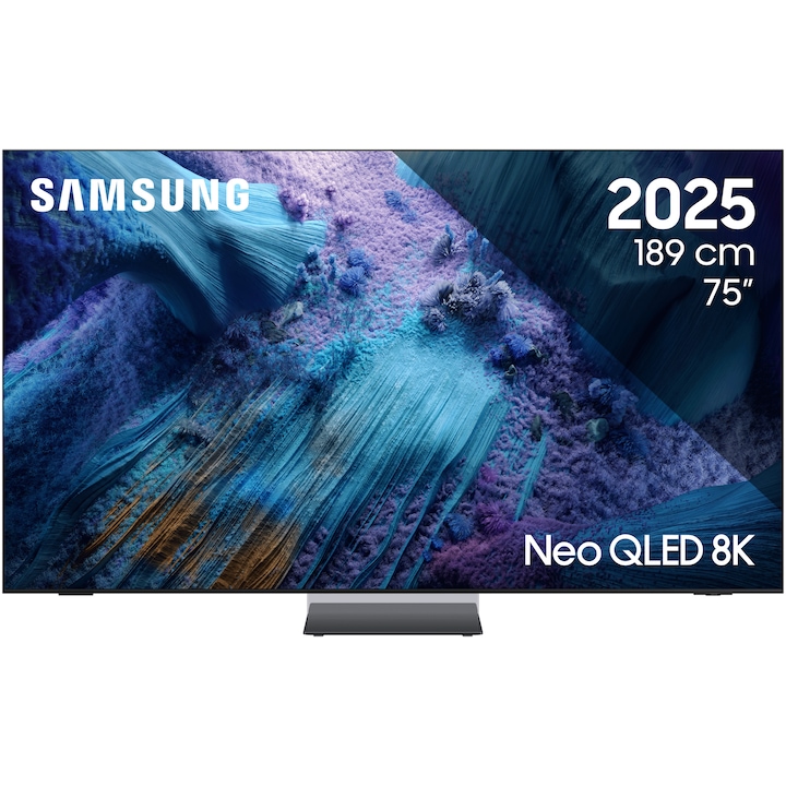 Телевизор SAMSUNG MiniLED Neo QLED 75QN990F, 75"(189 см), Smart, 8K, 100 Hz, Клас G (Модел 2025)