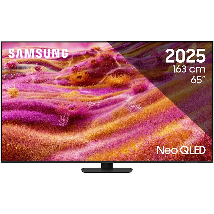 Телевизор SAMSUNG MiniLED Neo QLED 65QN90F, 65"(163 см), Smart, 4K Ultra HD, 100 Hz, Клас F (Модел 2025)