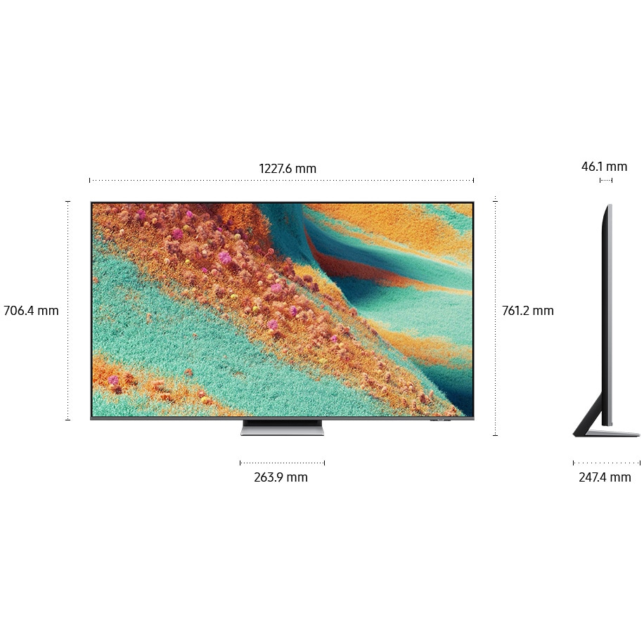 Televizor SAMSUNG MiniLED Neo QLED 55QN85F, 138 cm, Smart, 4K Ultra HD, 100 Hz, Clasa F (Model 2025)