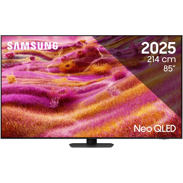 Телевизор SAMSUNG MiniLED Neo QLED 85QN90F, 85"(214 см), Smart, 4K Ultra HD, 100 Hz, Клас E (Модел 2025)