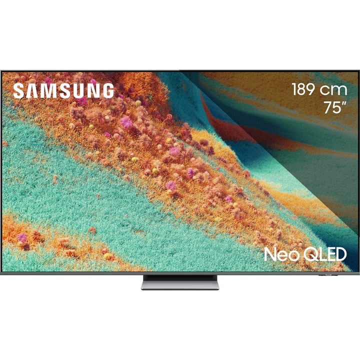 SAMSUNG 75QN85F QLED MiniLED Neo televízió, 189 cm, Smart, 4K Ultra HD, 100 Hz, F energiaosztály (2025-ös modell)