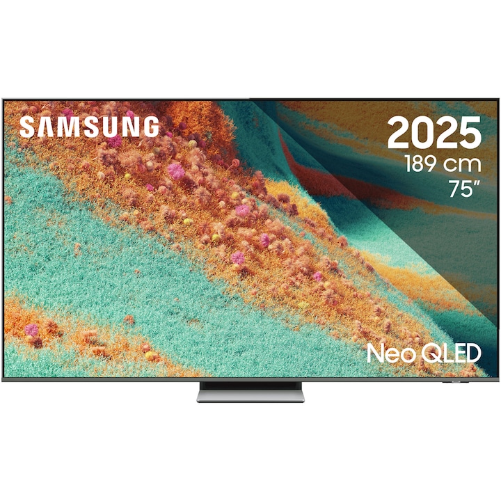 Телевизор SAMSUNG MiniLED Neo QLED 75QN85F, 75"(189 см), Smart, 4K Ultra HD, 100 Hz, Клас F (Модел 2025)