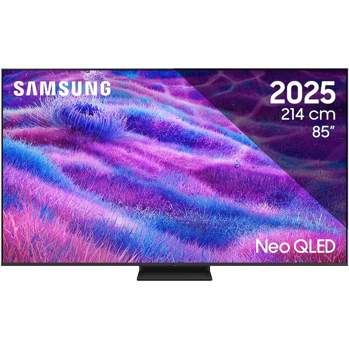Телевизор SAMSUNG MiniLED Neo QLED 85QN80F, 85"(214 см), Smart, 4K Ultra HD, 100 Hz, Клас F (Модел 2025)