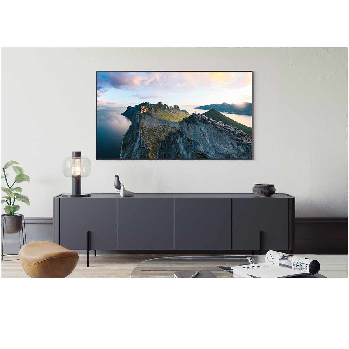Televizor SAMSUNG MiniLED Neo QLED 85QN80F, 214 cm, Smart, 4K Ultra HD, 100 Hz, Clasa F (Model 2025)