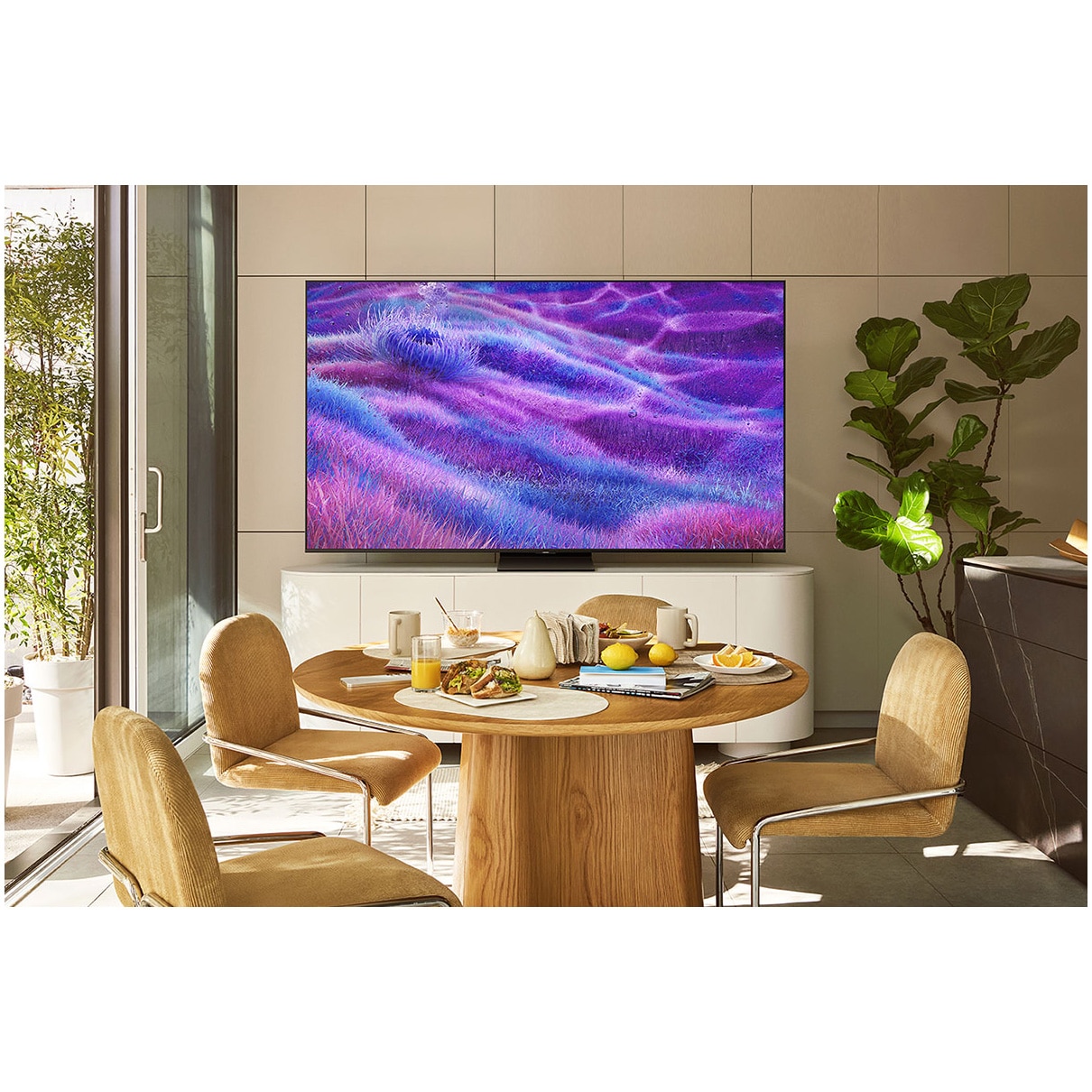Televizor SAMSUNG MiniLED Neo QLED 85QN80F, 214 cm, Smart, 4K Ultra HD, 100 Hz, Clasa F (Model 2025)
