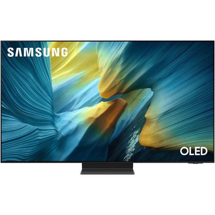 Телевизор SAMSUNG OLED 65S95F, 64"(163 см), Smart, 4K Ultra HD, 100 Hz, Клас F (Модел 2025)