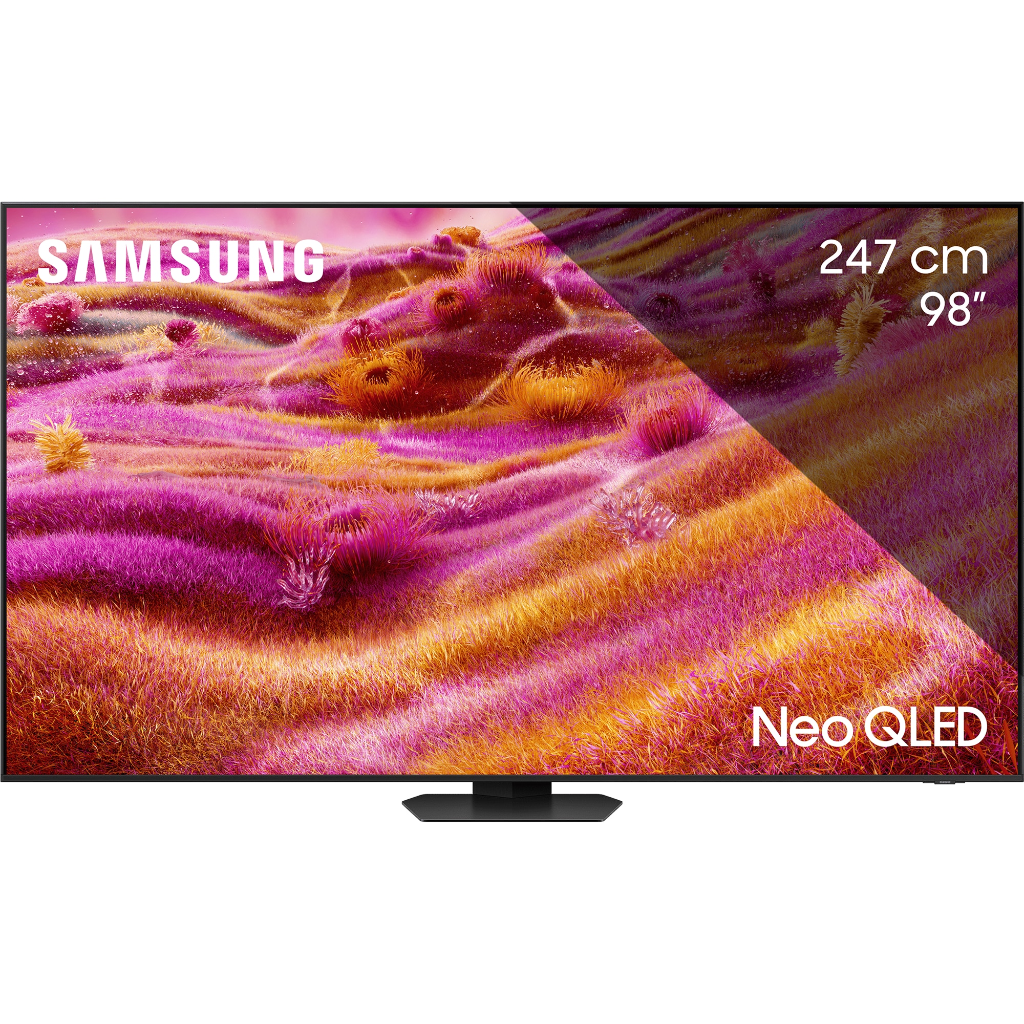 Televizor SAMSUNG MiniLED Neo QLED 98QN90F, 247 cm, Smart, 4K Ultra HD, 100 Hz, Clasa E (Model 2025)