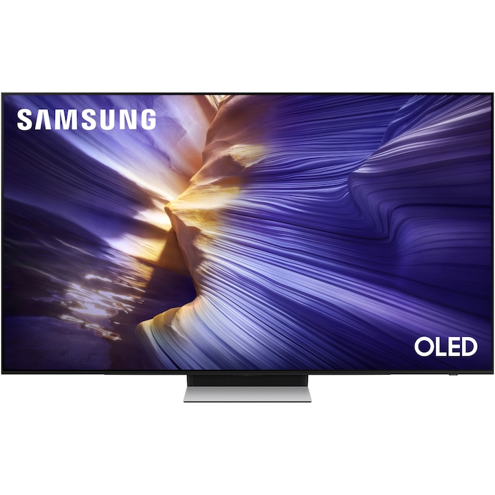 Televizor SAMSUNG OLED 55S90F, 138 cm, Smart, 4K Ultra HD, 100 Hz, Clasa G (Model 2025)