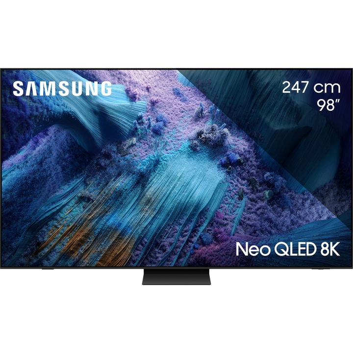 SAMSUNG 98QN990F QLED MiniLED Neo televízó, 247 cm, Smart, 8K, 100 Hz, G energiaosztály (2025-ös modell)