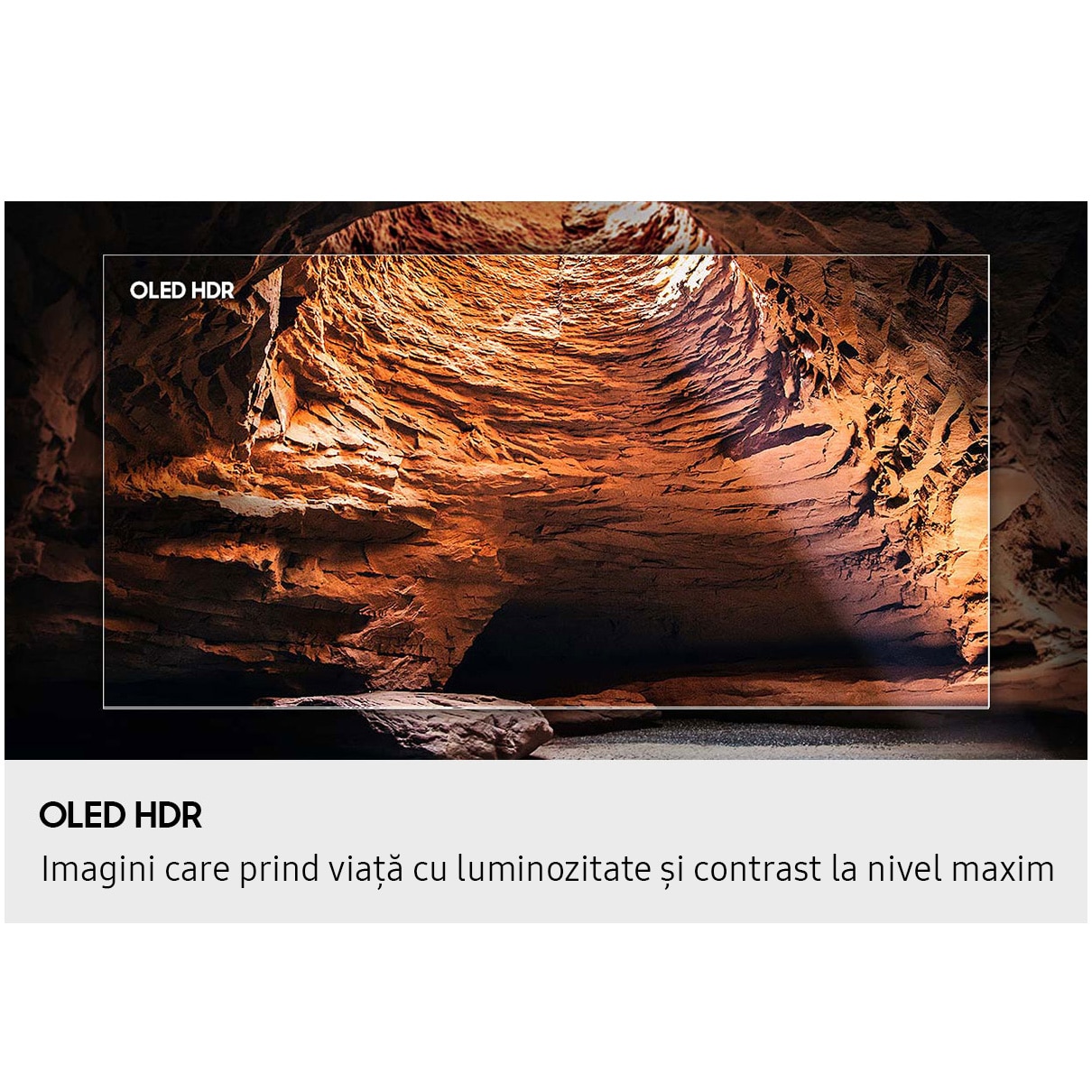 Televizor SAMSUNG OLED 65S85F, 163 cm, Smart, 4K Ultra HD, 100 Hz, Clasa F (Model 2025)