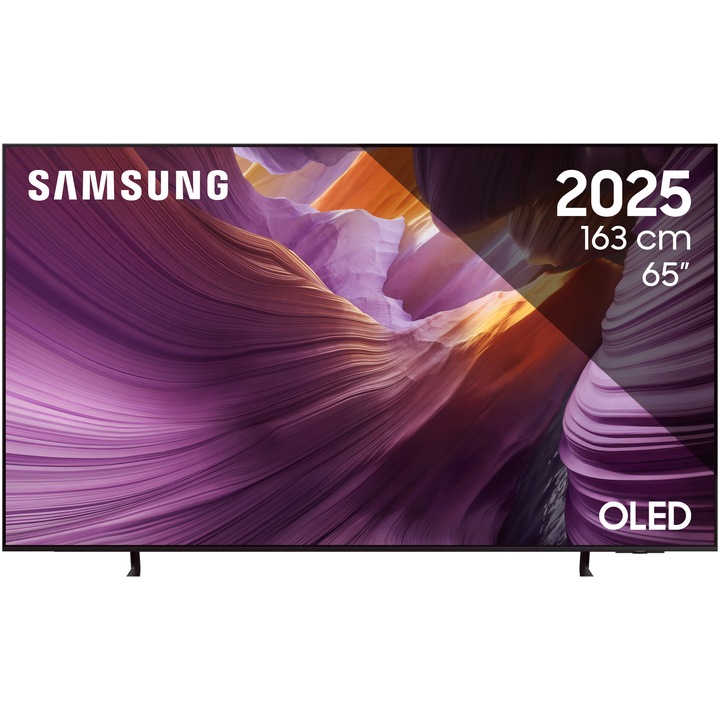 Телевизор SAMSUNG OLED 65S85F, 65"(163 см), Smart, 4K Ultra HD, 100 Hz, Клас F (Модел 2025)