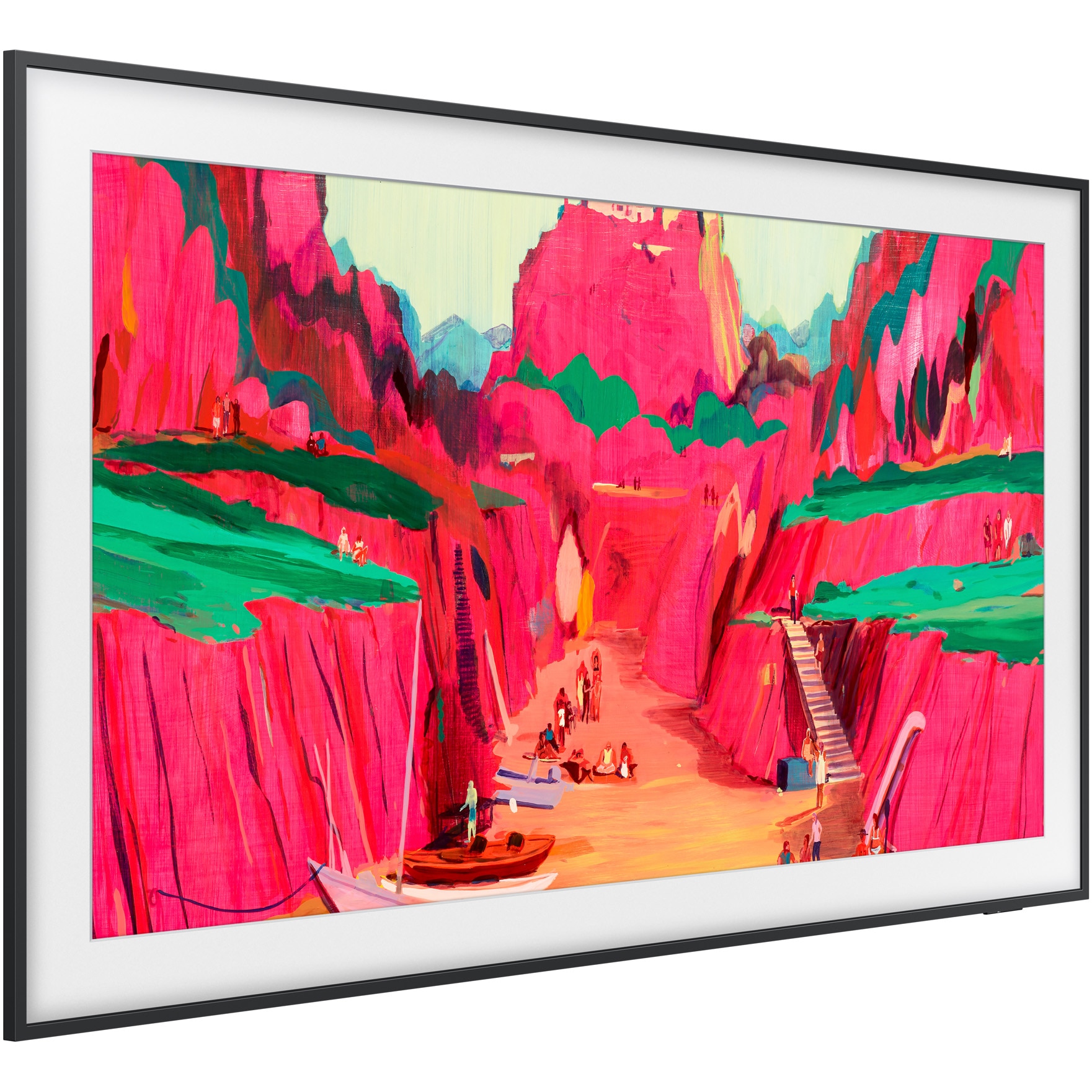 Televizor SAMSUNG Neo QLED The Frame Pro 65LS03FW, 163 cm, Smart, 4K Ultra HD, Clasa G (Model 2025)