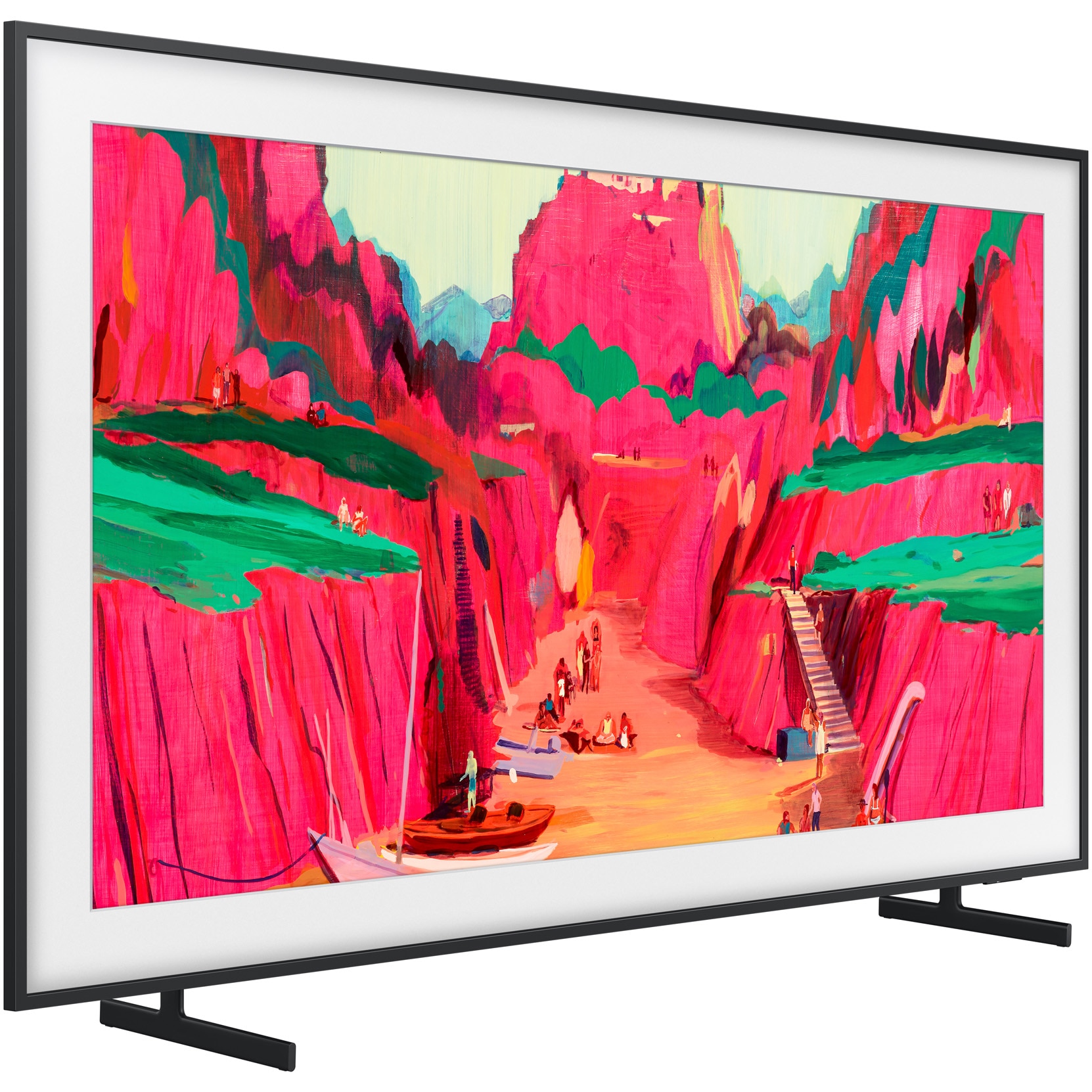 Televizor SAMSUNG Neo QLED The Frame Pro 65LS03FW, 163 cm, Smart, 4K Ultra HD, Clasa G (Model 2025)