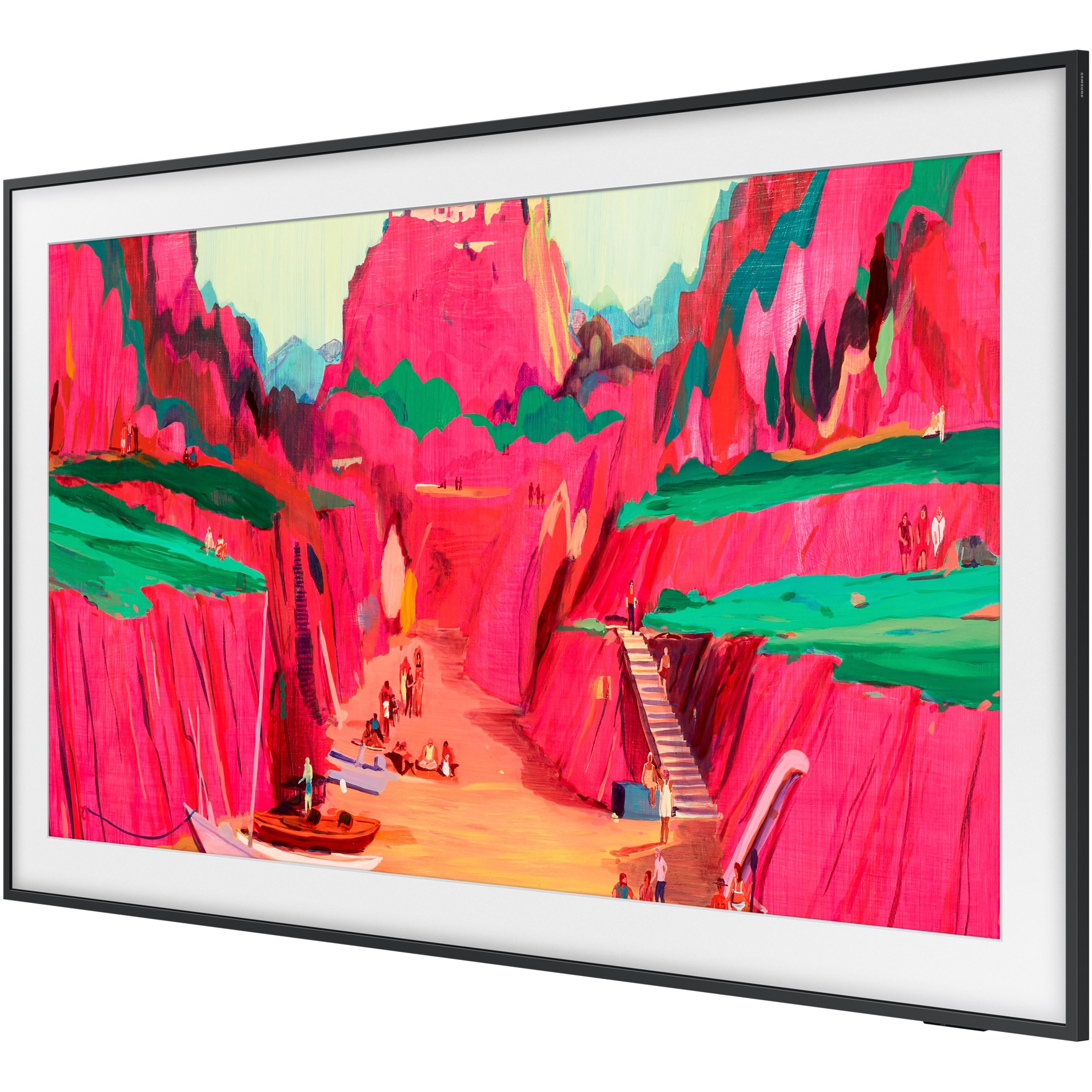Televizor SAMSUNG Neo QLED The Frame Pro 65LS03FW, 163 cm, Smart, 4K Ultra HD, Clasa G (Model 2025)