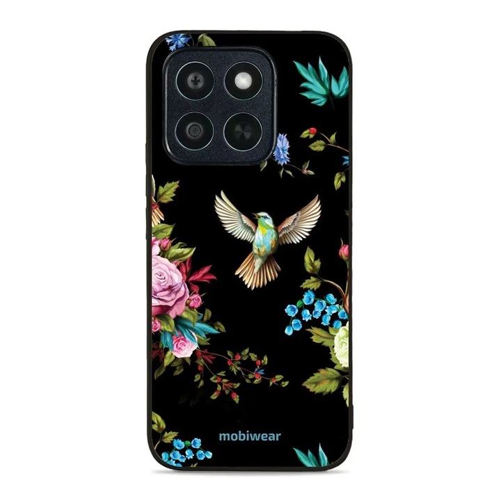 Husa telefon Mobiwear Glossy, protectie completa, design elegant, multicolor, pentru Honor X8c