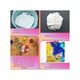 Joc creativ de vopsit materiale textile, Tye Dye Fashion Design Kit, RMS R03-0778