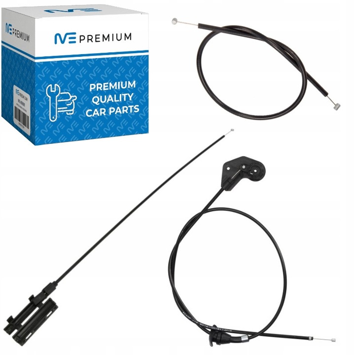 Motorháztető nyitó kábelkészlet, ME PREMIUM, Bmw-hez, Kiváló minőségű anyagok, Robusztus kivitelezés, Könnyen szerelhető, Autós tartozék, Fekete