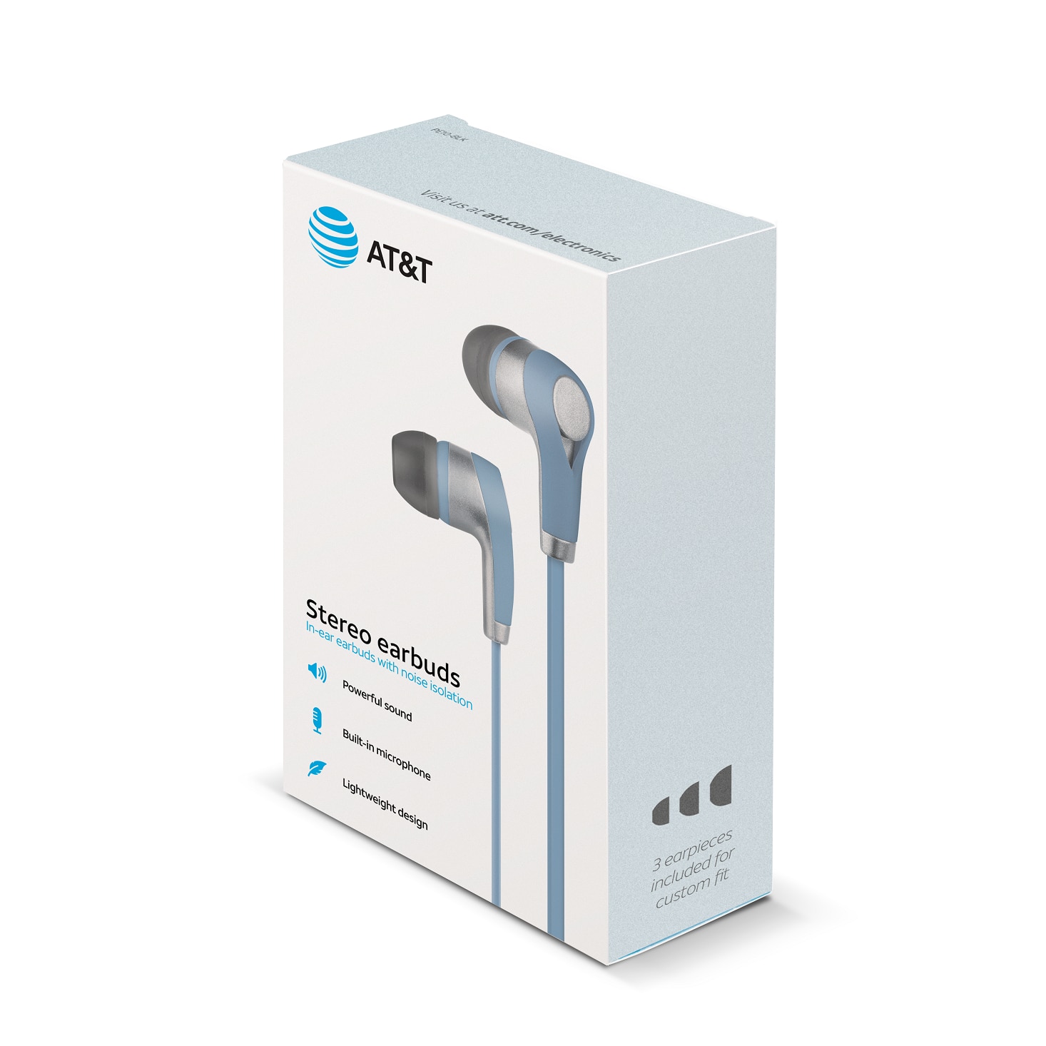 Casti cu fir, AT&T, tehnologie ENC, SkyBlue, Jack