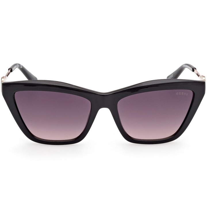 Ochelari de soare pentru femei Guess GU00199 05B 56, negru/mov