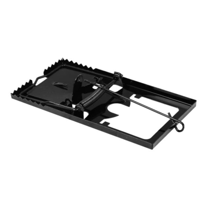 Set 2 Capcane Soareci si Sobolani Tip Tunel, Cu Arc, Reutilizabile, Din Plastic Rezistent, Interior/Exterior