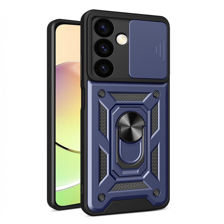 Hybrid Armor CamShield tok kompatibilis Samsung Galaxy A15 4G / A15 5G, kék