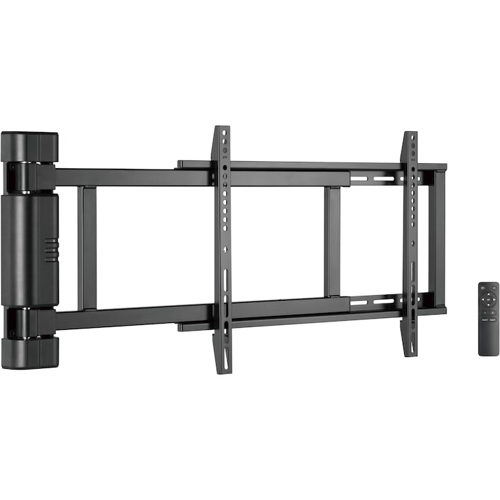 Стойка за телевизор за стена Serioux TVM06, Моторизирана, Регулируема, 32"-75" (80 см-190 см), Черен