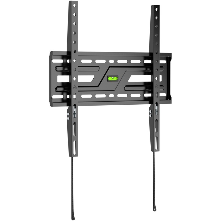 Suport TV de perete Serioux 32X75F, fix, 32"-75" (80cm-190cm), Negru