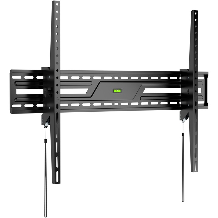 Стoйка за телевизор Serioux 43X100T, За стена, Регулируема, 43"-100" (109см-254см), Черен