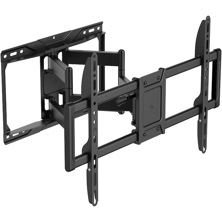 Стенна стойка за телевизор Serioux TV86-466, Регулируема, 37"-90" (93 см-228 см), Черен