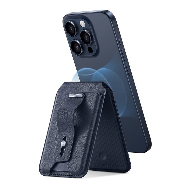 Telefontárca asztali állvánnyal - ESR (2K64404) - sötétkék