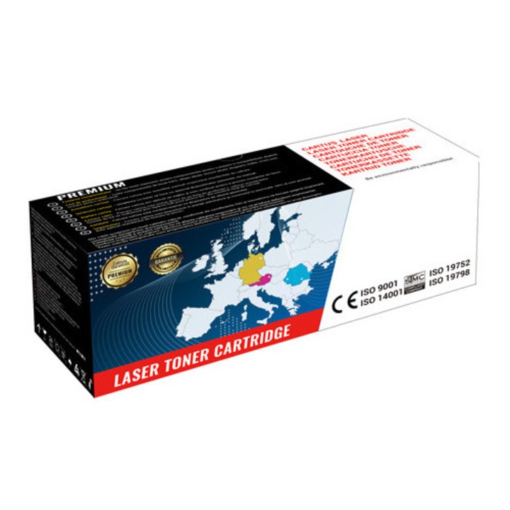Toner laser Premium, negru, 6000 pagini, pentru imprimante Lexmark B2236dw, MB2236adw, MB2236adwe