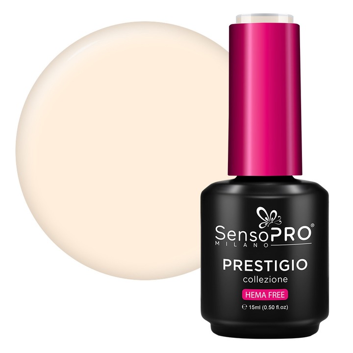 Oja Semipermanenta PRESTIGIO SensoPRO Milano - Ivory Kiss 15ml