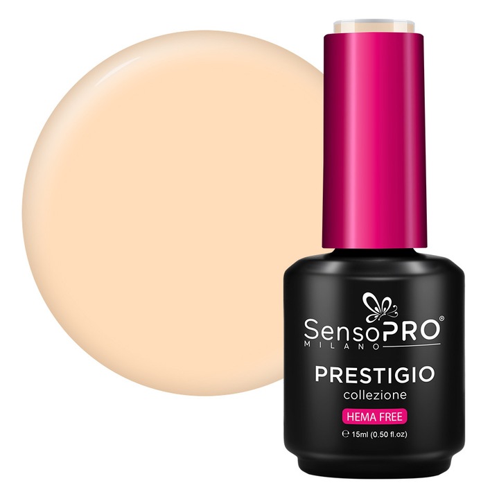 Oja Semipermanenta PRESTIGIO SensoPRO Milano - Cappuccino Kiss 15ml