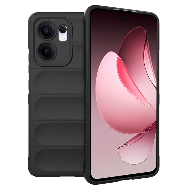 Калъф за Oppo Reno13 F 4G / Reno13 F 5G / Reno13 FS 5G - Techsuit Magic Shield - Черен