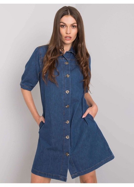 Rochie Casual Dama Kelsie, Albastru