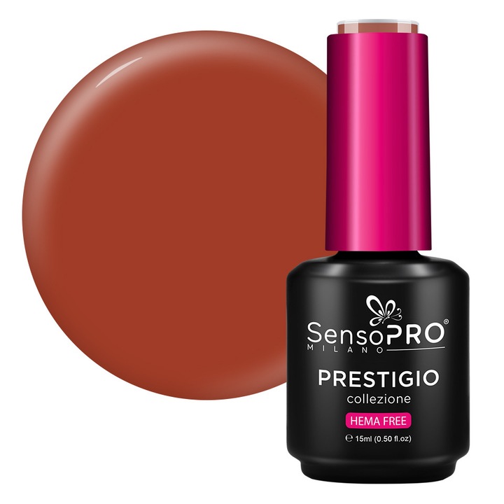Oja Semipermanenta PRESTIGIO SensoPRO Milano - Red Seduction 15ml