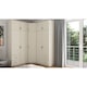 Dulap, Meblast, Premium Lucrate Manual, 189/189 cm x 240 cm x 55 cm, Sifonier, Pal 18 mm, Hdf De 3 mm, Pvc 0.8 mm, Numar De Usi 10, Numar De Sertare 4, Casmir Bej