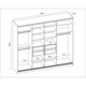 Dulap, Meblast, Premium lucrate manual, 276 cm x 244 cm x 65 cm, Sifonier, PAL 18 mm, HDF de 3 mm, PVC 0.8 mm, Numar de usi 4, Numar de sertare 4, Cu oglinda - 2 buc, Cirese Porto