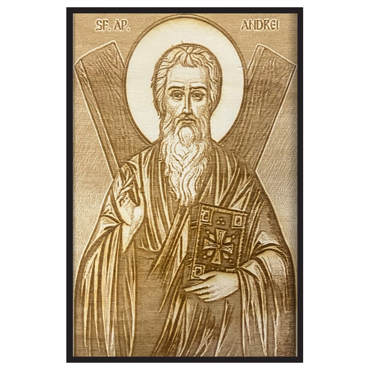 Icoana Sfantul Andrei 15 cm