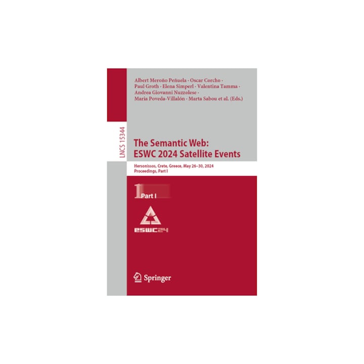 The Semantic Web Eswc 2024 Satellite Events Hersonissos, Crete, Greece, May 26-30, 2024, Proceedings, Part I, Mero