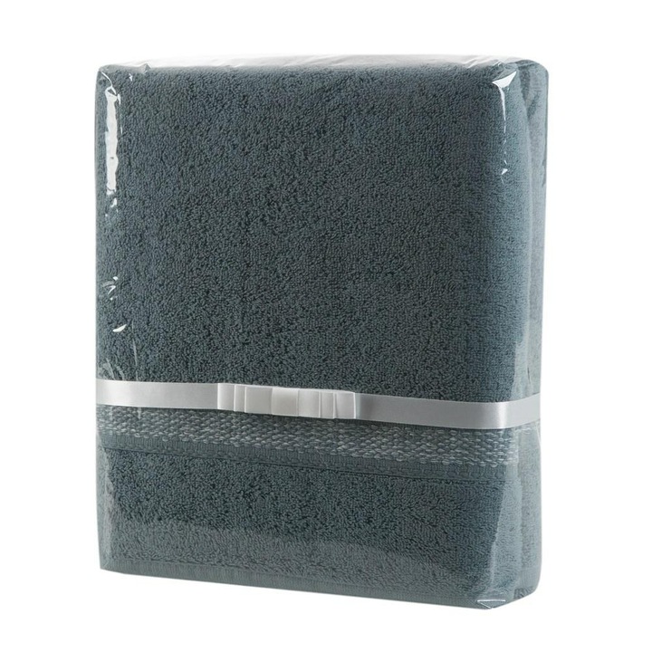 Комплект кърпи Eurofirany 2 части 50x90cm + 70x140cm, 100% памук, мента, 500 g/m2