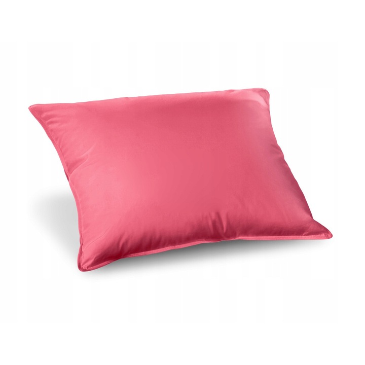 Perna puf 50x70 roz umplutura naturala 100% bumbac Intrare 620 g, amw