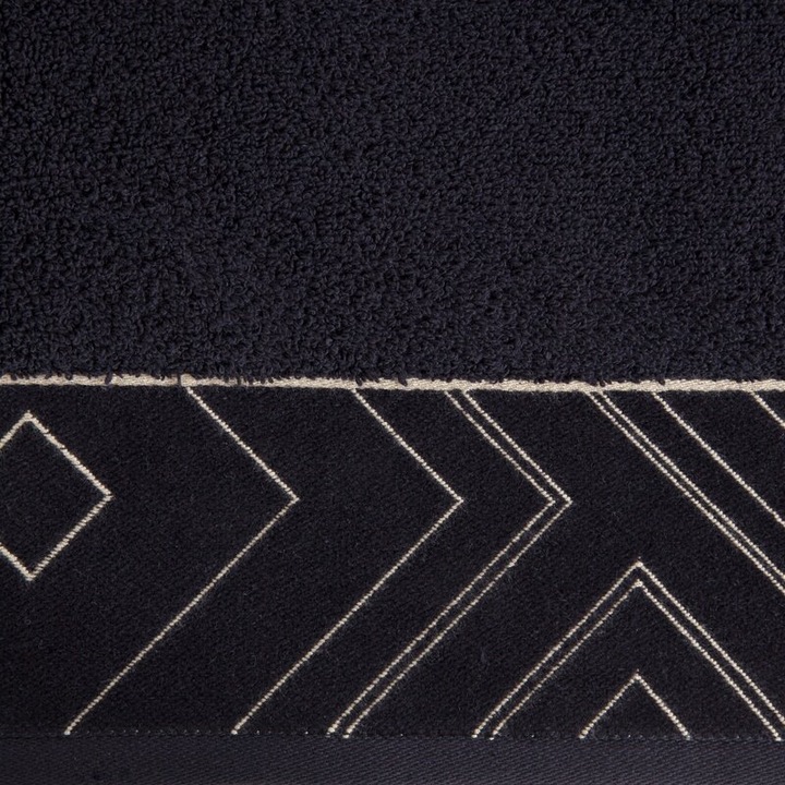 Prosop 50x90 Eurofirany Victoria, 500g/m2, fekete arannyal, szett