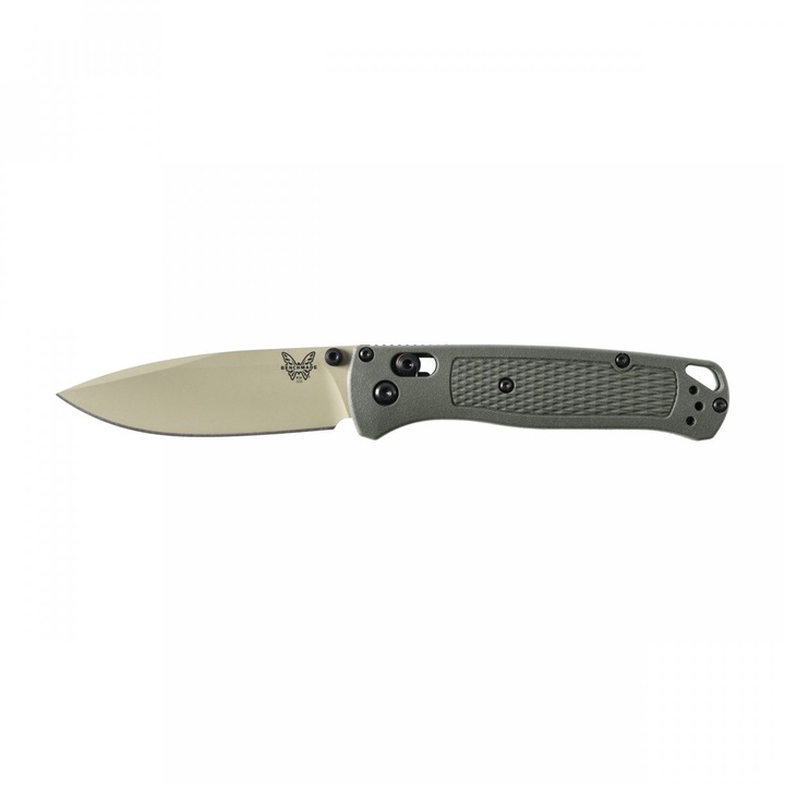 Briceag pliabil, Benchmade Bugout, lama Drop-point 82mm, otel CPM-S30V, verde